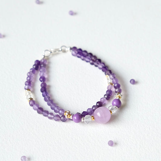 Amethyst Serenity Bracelet – Calm, Clarity &Healing