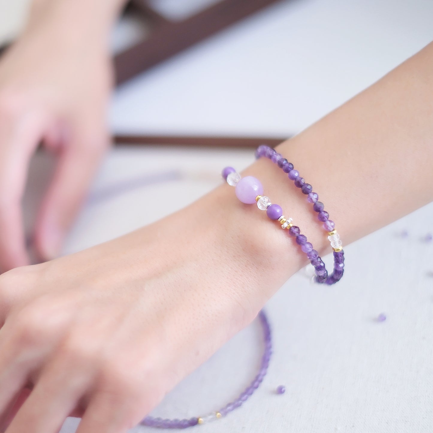 Amethyst Serenity Bracelet – Calm, Clarity &Healing